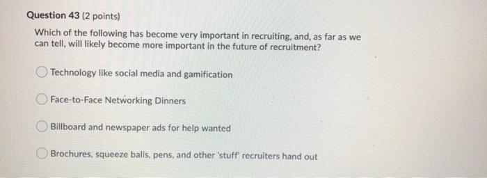 Question 37 (2 points) Sites like glassdoor,