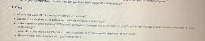 Competitors do, and how can you learn from that