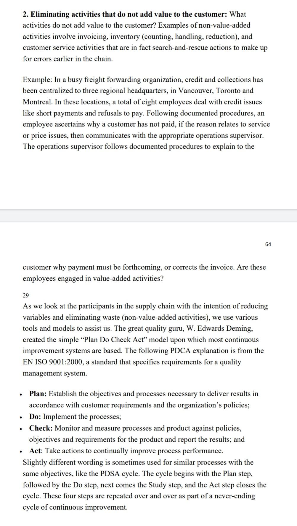 cause and their possible solutions check the