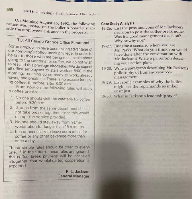 can you help me? thank you in advance Case Study