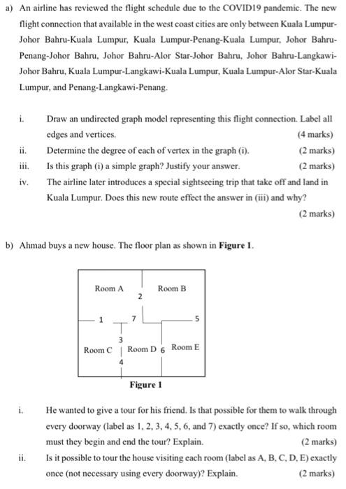 pls solve all i will vote up thnx a) An airtine