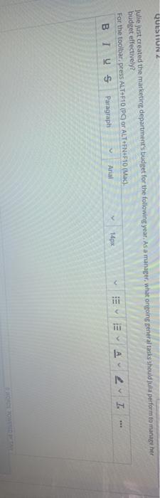 stion Completion Status: 2 3 QUESTION 1 15 points