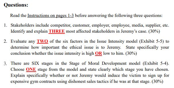 Guideline: First, read the case below. You are