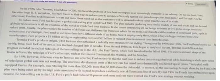 Recall our discussion on different aspects of