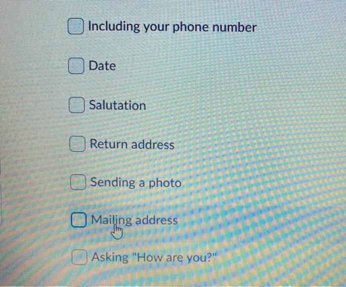 Question 3 (1 point) Saved A typical email