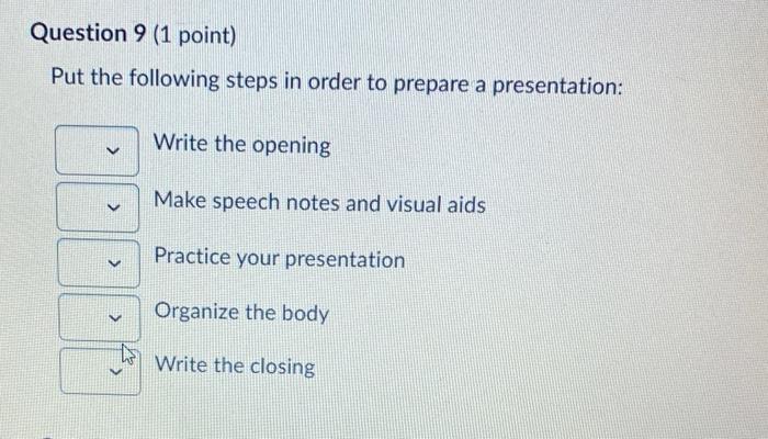 Question 3 (1 point) Saved A typical email