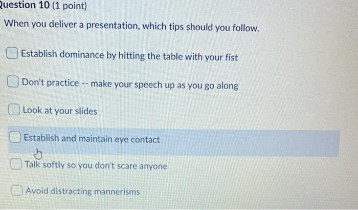 Question 3 (1 point) Saved A typical email
