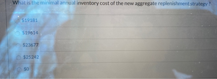 Harley Davidson purchases components from three