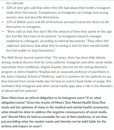 DB Q 1: Ethics \& Business Models For my