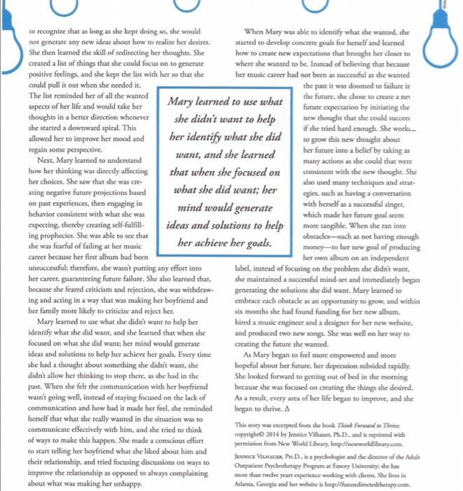 I need this journal response and main idea