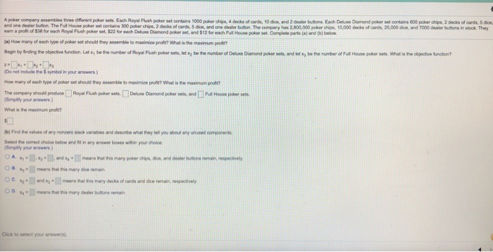 simplex tableau Use the simplex method to solve