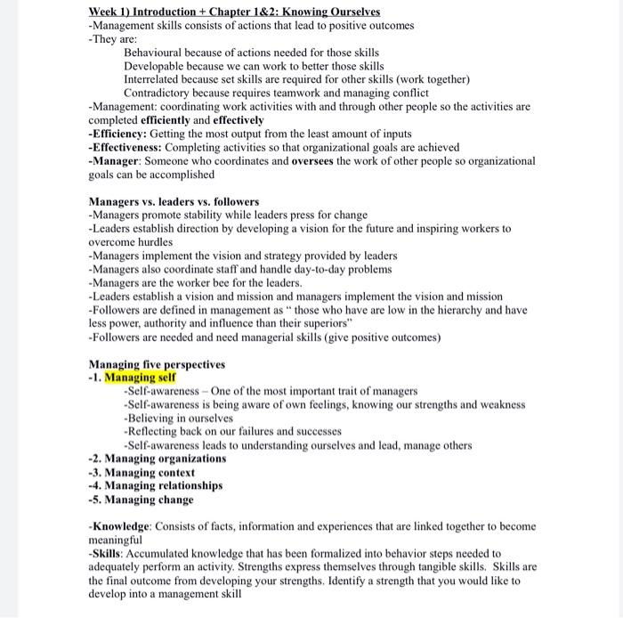 write a reflection paper based on the material