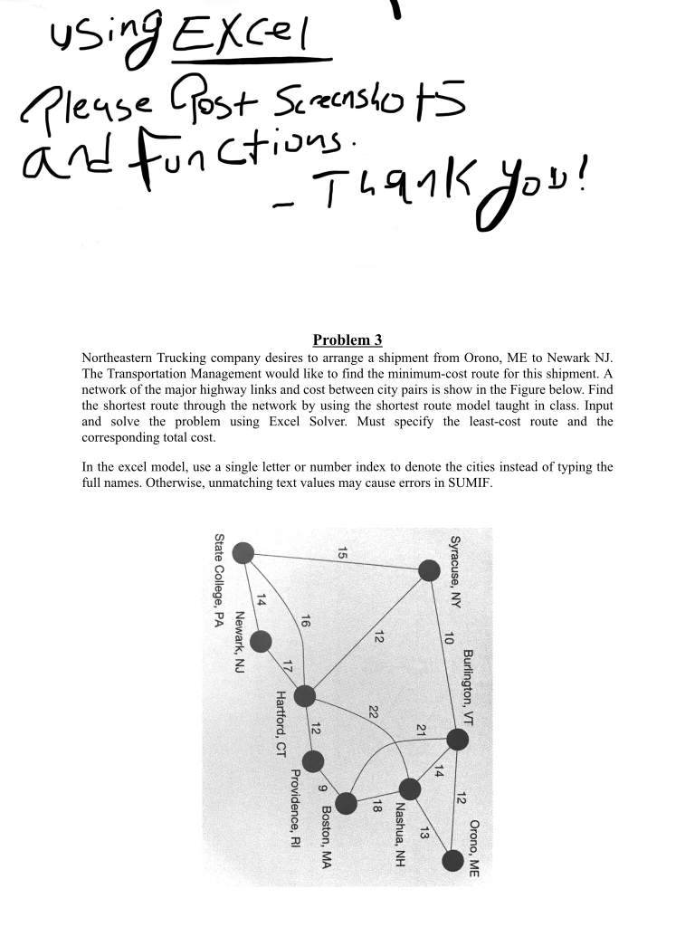 using Excel Please Post Screenshots and