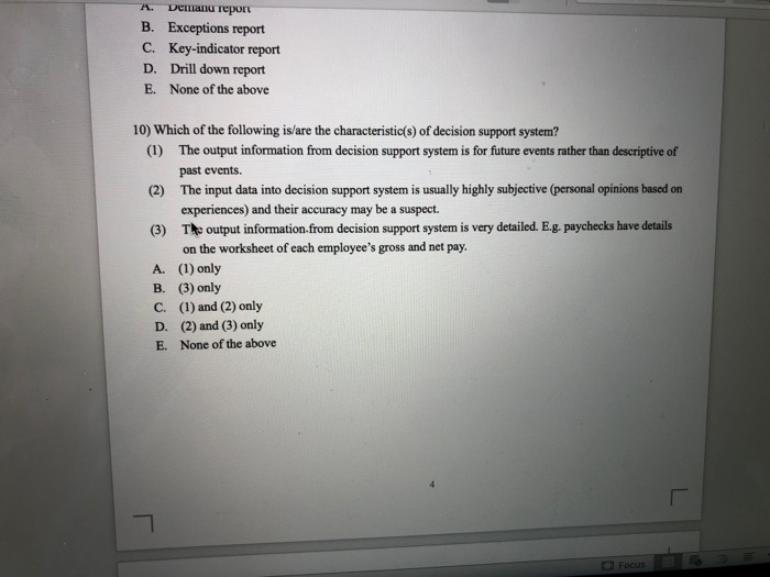 Section A - Multiple Choice (10 marks) 1) The