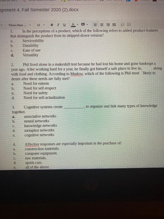 ignment 4, Fall Semester 2020 (2).docx Times New