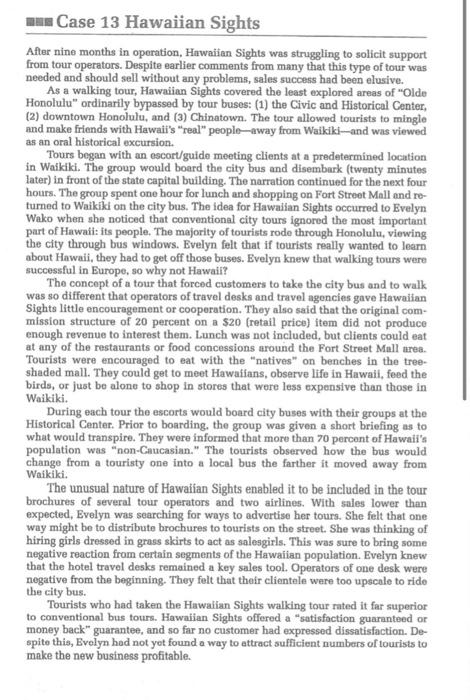 Course: Marketing Management Case study is the