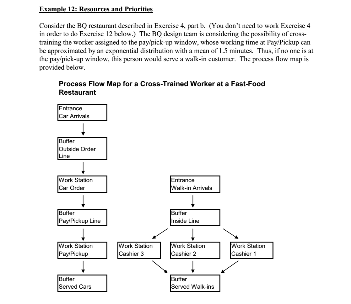 Exercise #12 SimQuick (a) and (b) Example 12:
