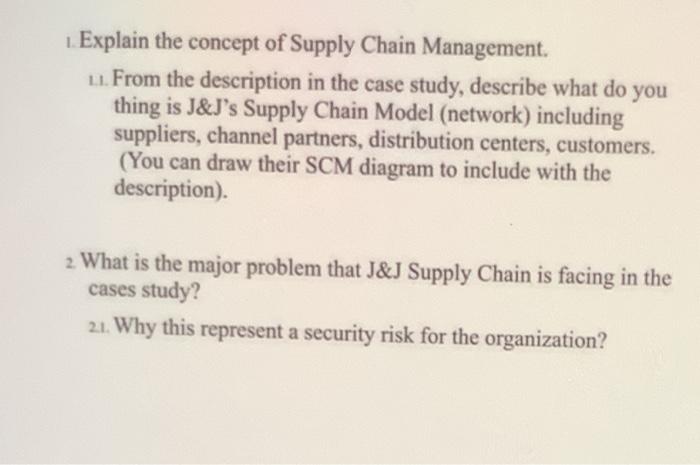 please write in your own words. please 1. Explain