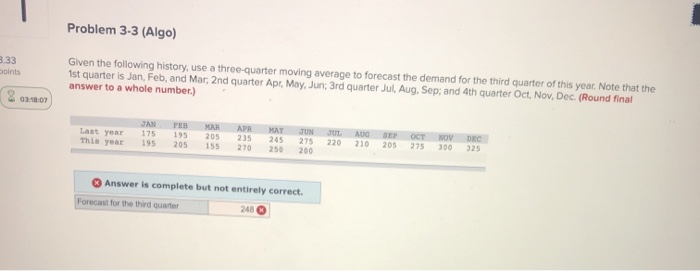 forecast for the third quarter. july aug sep
