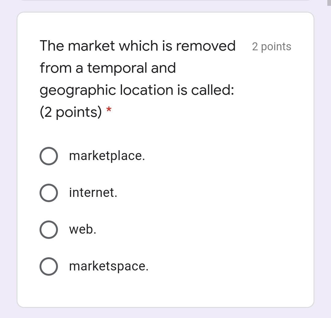 2 points HyperText Markup Language (2 points) *