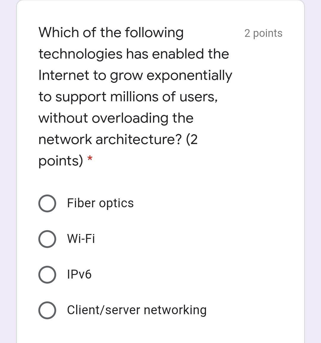2 points HyperText Markup Language (2 points) *