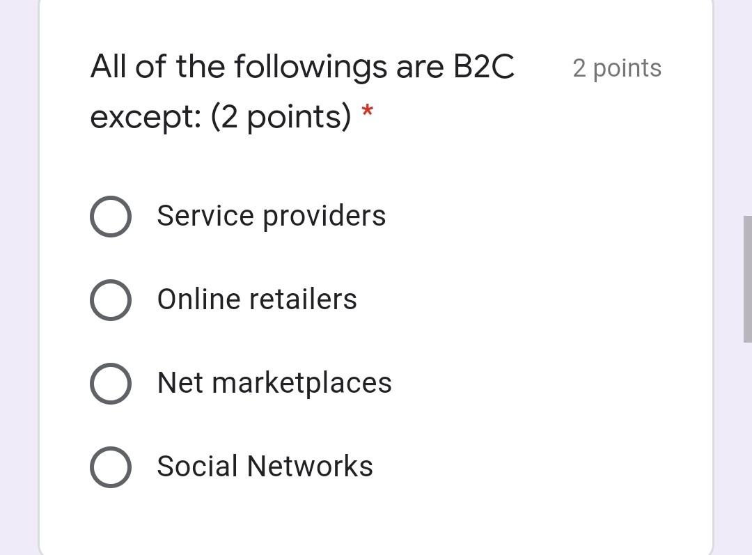 2 points HyperText Markup Language (2 points) *