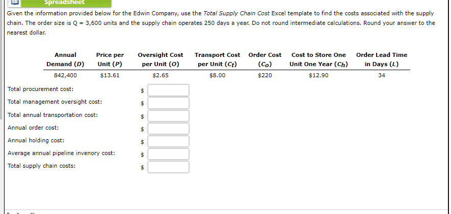 I will rate you, thanks spreadsheet Given the