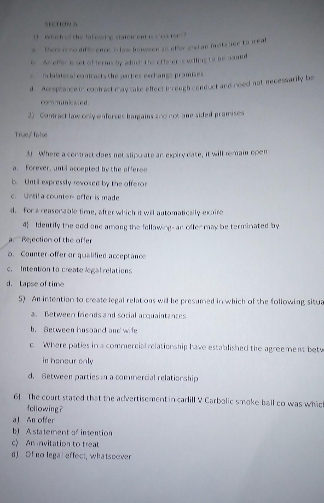 SCHON A there is no difference in law between an