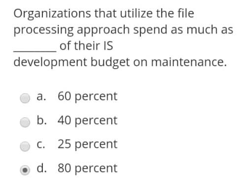 Is database question Organizations that utilize
