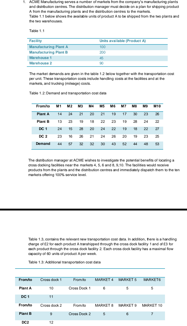 Explain how you could model sole sourcing for