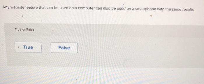 Any website feature that can be used on a