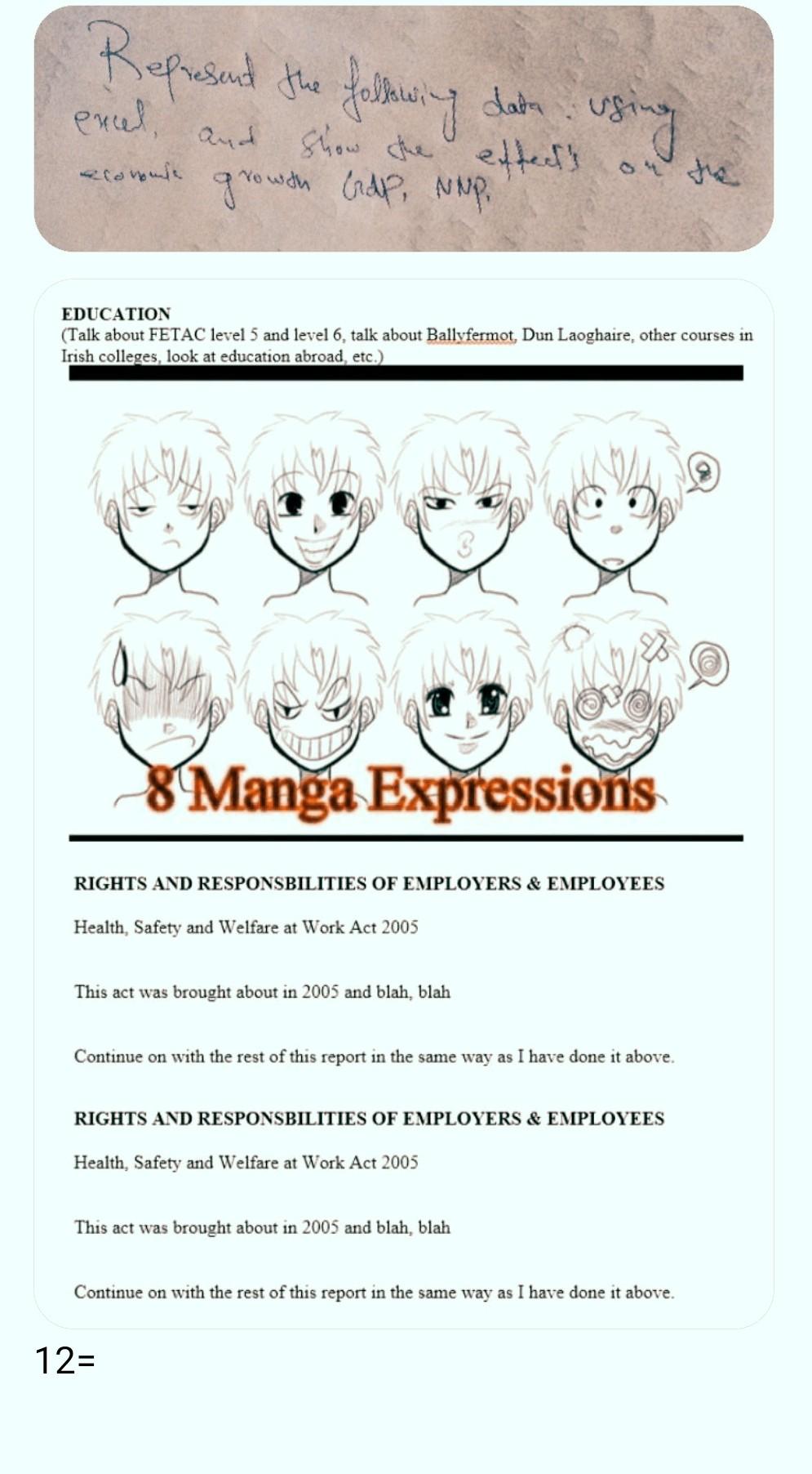 wrong Answer that is all information Represent