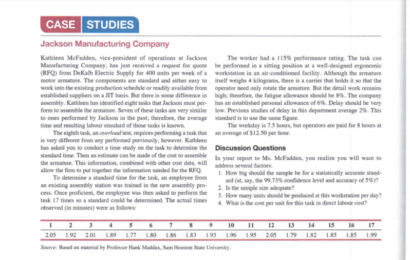1. How big should the sample be for a