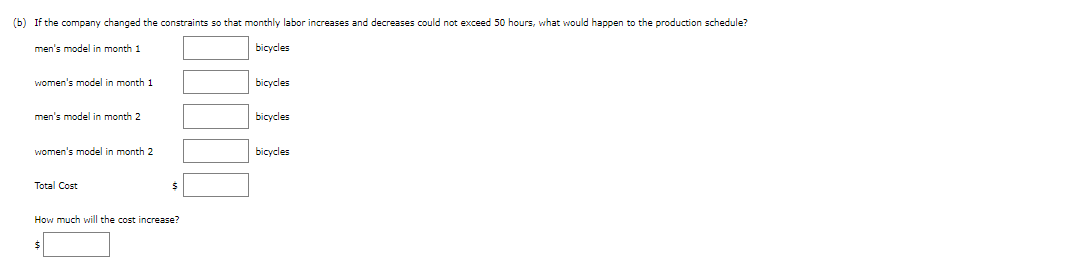 A linear programming computer package is needed.