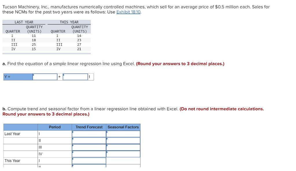 Tucson Machinery, Inc., manufactures numerically