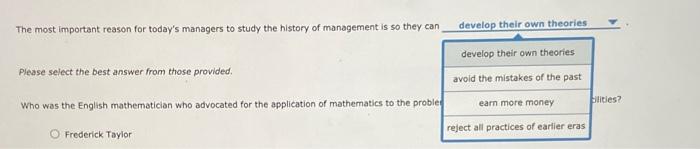 The most important reason for today's managers to