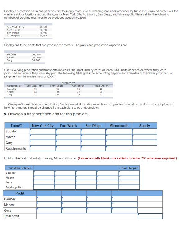 Bindley Corporation has a one-year contract to