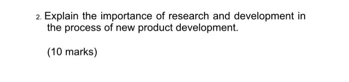 Supply Chain Management Explain the importance of