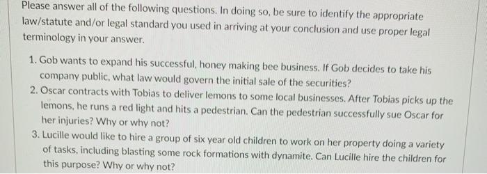 Please answer all of the following questions. In