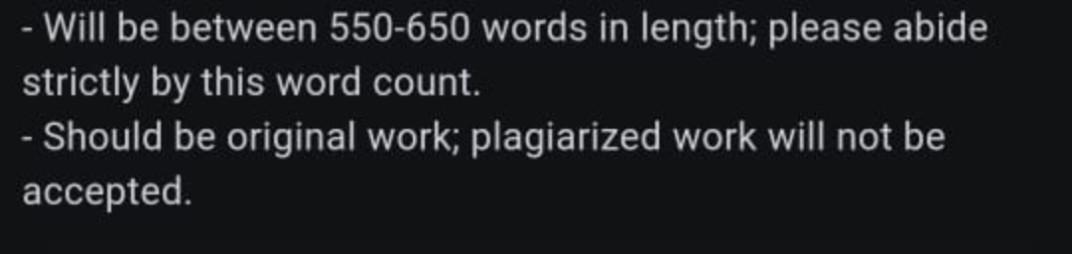 kindly write in your own words. avoid plagiarism.