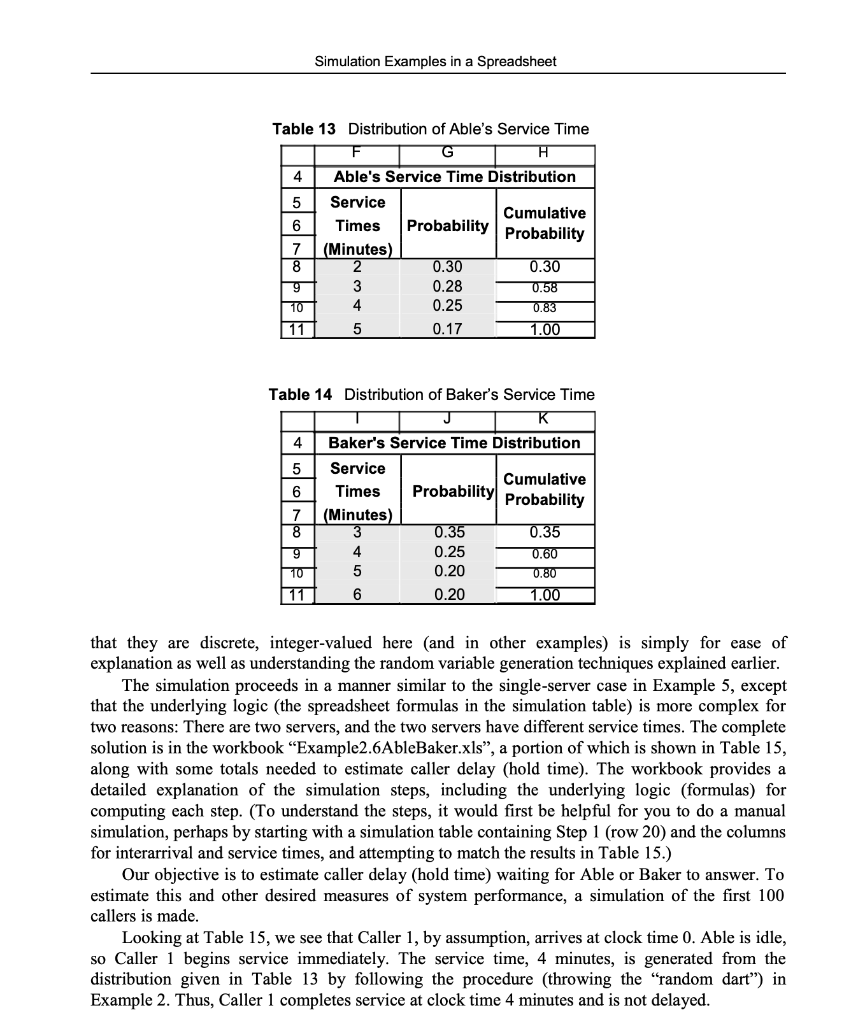 needed an excel for the problem 3.3 Simulating a