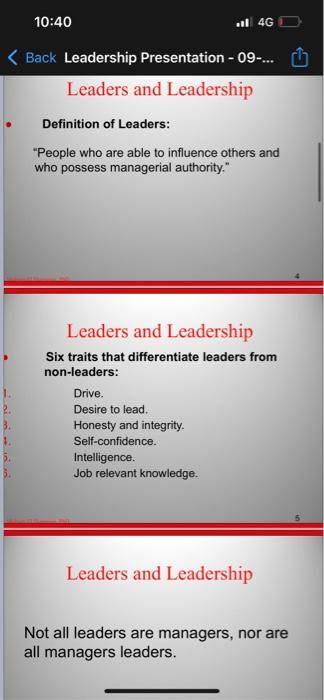 3. Styles of Leaders and Managers are totally