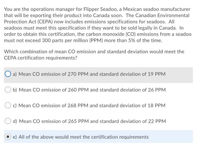 You are the operations manager for Flipper