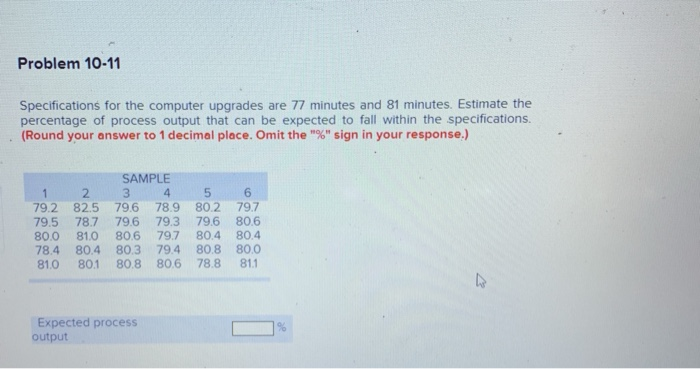 Problem 10-2 An automatic filling machine is used