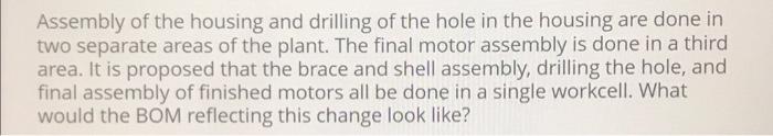 Shown in Figure 16.12 is the BOM for a large
