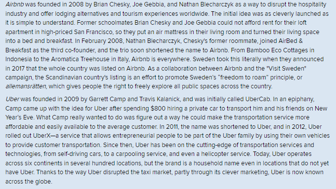 QUESTION: Discuss the notion of the sharing