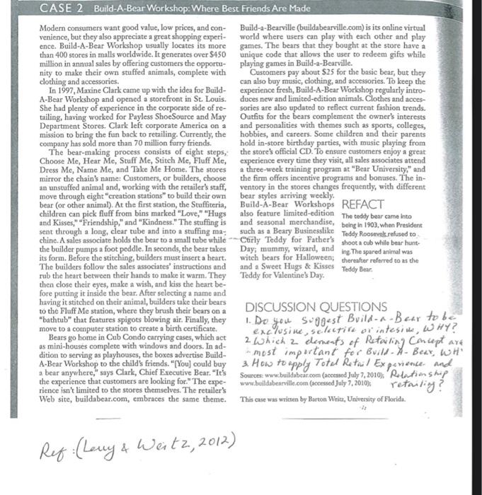 RETAILING MANAGEMENT!!! Answer all 3 questions