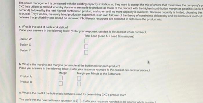 Canino Kennels Company (CKC) manufactures two