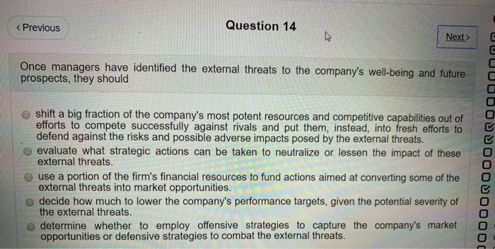 Answer as much as you can please! < Previous