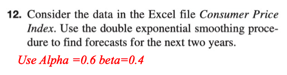Year ANNUAL CPI 2003 184 2004 188.9 2005 195.3